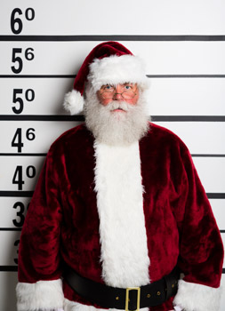 Santa Clause gets arrested